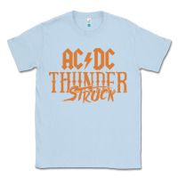 Dusty Blue thunderstruck Classic Tee - linhVisuals