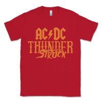 Red thunderstruck Classic Tee - linhVisuals