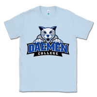 Dusty Blue daemen college Classic Tee - linhVisuals