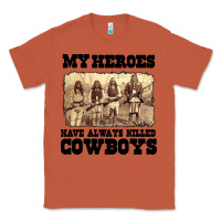 Copper my heroes have always killed cowboys retro Classic Tee - linhVisuals