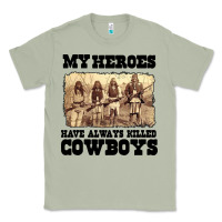 Matcha my heroes have always killed cowboys retro Classic Tee - linhVisuals