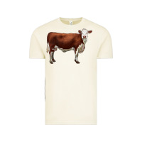 Vintage Arctic hereford cow Vintage Tee - LillyAllenDesigns