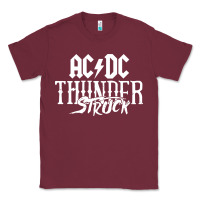Burgundy the thunderstruck Classic Tee - linhVisuals