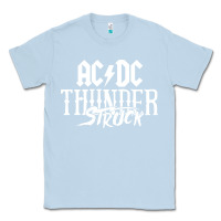 Dusty Blue the thunderstruck Classic Tee - linhVisuals