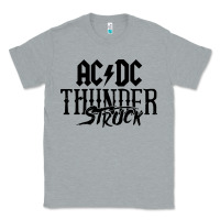 Heather Grey thunderstruck Classic Tee - linhVisuals