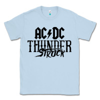 Dusty Blue thunderstruck Classic Tee - linhVisuals