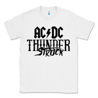 White thunderstruck Classic Tee - linhVisuals