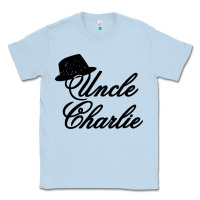 Dusty Blue charlie wilson music Classic Tee - linhVisuals