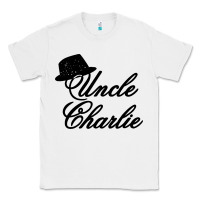 White charlie wilson music Classic Tee - linhVisuals