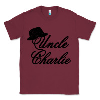 Burgundy charlie wilson music Classic Tee - linhVisuals