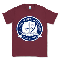 Burgundy Southern New Hampshire University Classic Tee - linhVisuals