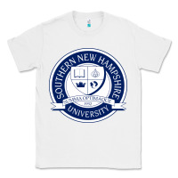 White Southern New Hampshire University Classic Tee - linhVisuals