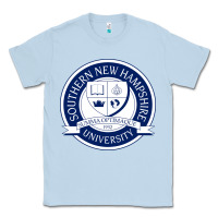 Dusty Blue Southern New Hampshire University Classic Tee - linhVisuals
