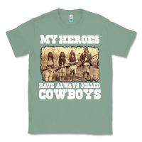 Sage my heroes have always killed cowboys retro Classic Tee - linhVisuals