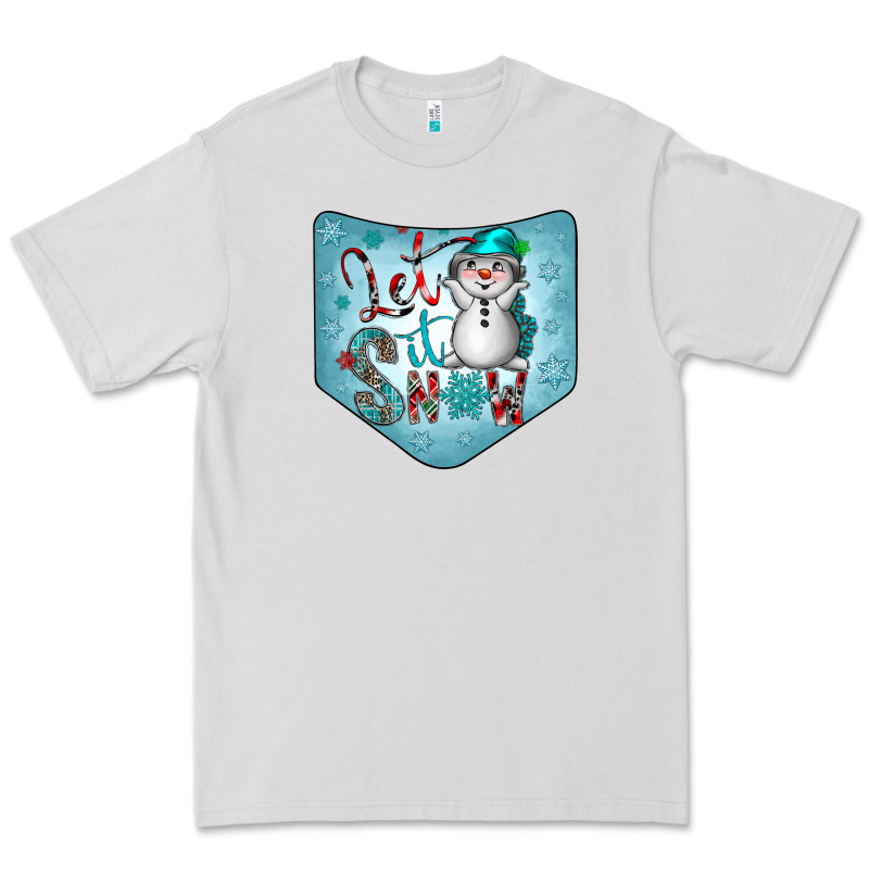 Christmas Pocket Premium Tee by CowhideDigitalArt | Teevron