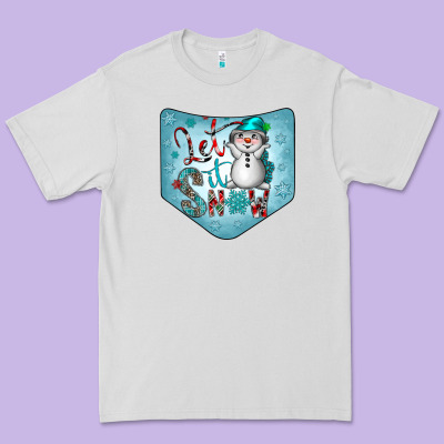 Christmas Pocket Premium Tee Designed By Cowhidedigitalart