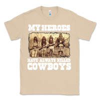Mushroom my heroes have always killed cowboys retro Classic Tee - linhVisuals