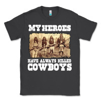 Smoke my heroes have always killed cowboys retro Classic Tee - linhVisuals