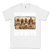 White my heroes have always killed cowboys retro Classic Tee - linhVisuals