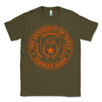 Army Green The University of Texas Permian Basin Classic Tee - linhVisuals