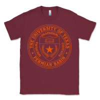 Burgundy The University of Texas Permian Basin Classic Tee - linhVisuals