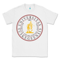 White Tuskegee University Classic Tee - linhVisuals