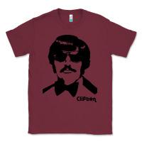 Burgundy tony clifton Classic Tee - linhVisuals