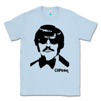 Dusty Blue tony clifton Classic Tee - linhVisuals
