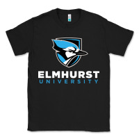 Black elmhurst university Classic Tee - linhVisuals