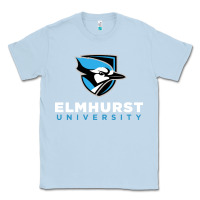 Dusty Blue elmhurst university Classic Tee - linhVisuals