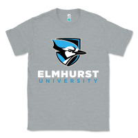 Heather Grey elmhurst university Classic Tee - linhVisuals