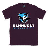 Plum elmhurst university Classic Tee - linhVisuals
