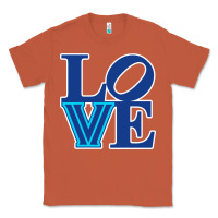 Copper villanova love Classic Tee - linhVisuals