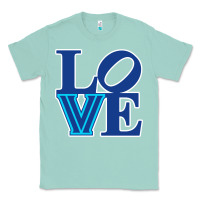 Seafoam villanova love Classic Tee - linhVisuals