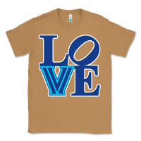 Toasted Coconut villanova love Classic Tee - linhVisuals