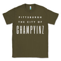 Pittsburgh City Of Champyinz Steel City Classic Tee | Teevron