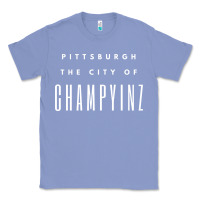 Colony Blue pittsburgh city of champyinz steel city Classic Tee - linhVisuals