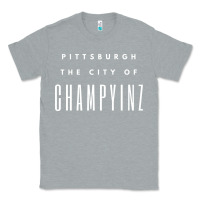 Heather Grey pittsburgh city of champyinz steel city Classic Tee - linhVisuals