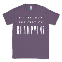 Lavender pittsburgh city of champyinz steel city Classic Tee - linhVisuals
