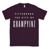 Plum pittsburgh city of champyinz steel city Classic Tee - linhVisuals