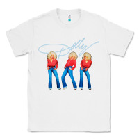 White dolly musician Classic Tee - linhVisuals
