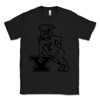 Black yale vintage Classic Tee - linhVisuals