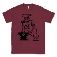 Burgundy yale vintage Classic Tee - linhVisuals