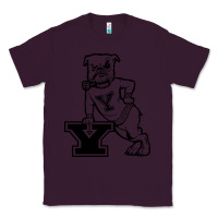 Plum yale vintage Classic Tee - linhVisuals