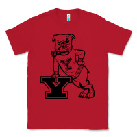 Red yale vintage Classic Tee - linhVisuals