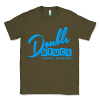 Army Green double deuce bar Classic Tee - linhVisuals