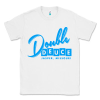 White double deuce bar Classic Tee - linhVisuals