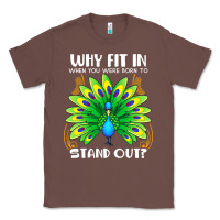 Chestnut peacock inspired beautiful color bird (3) Classic Tee - linhVisuals