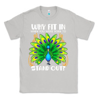 Moon Dust peacock inspired beautiful color bird (3) Classic Tee - linhVisuals