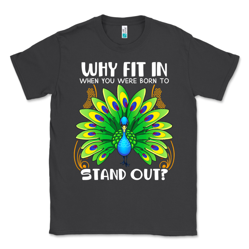Peacock Inspired Beautiful Color Bird (3) Classic Tee by linhVisuals | Teevron